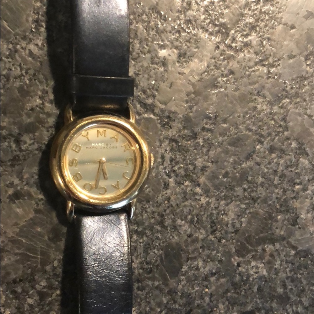 Marc by Marc Jacobs leather watch